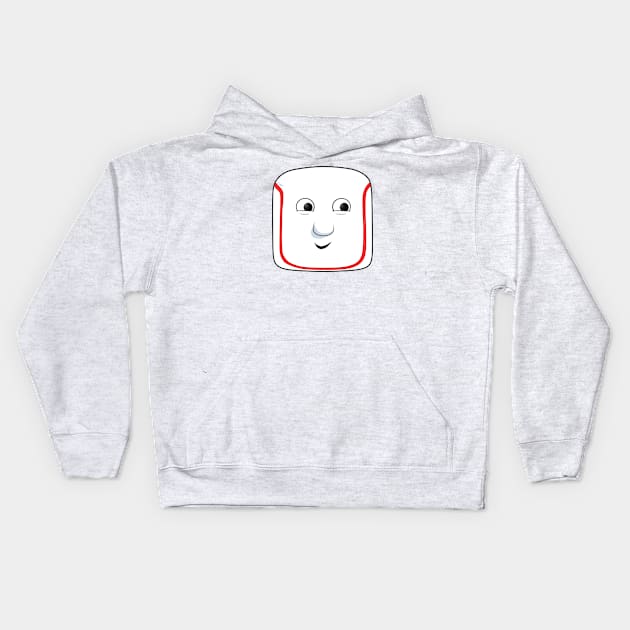 Harold the Helicopter happy face Kids Hoodie by corzamoon